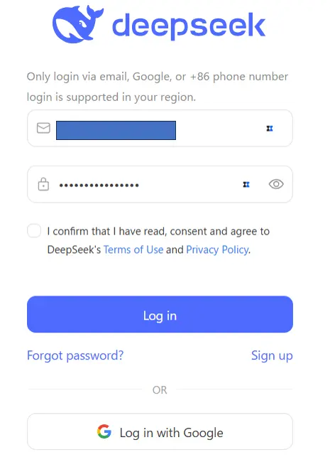 DEEPSEEK2ログイン