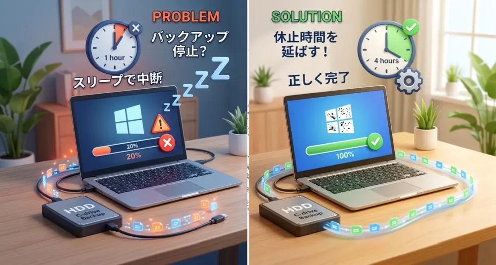 DISCバックアップ