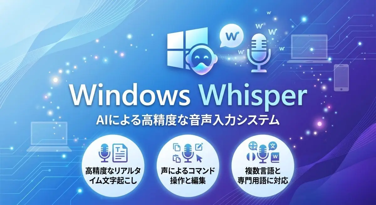 windows whisper