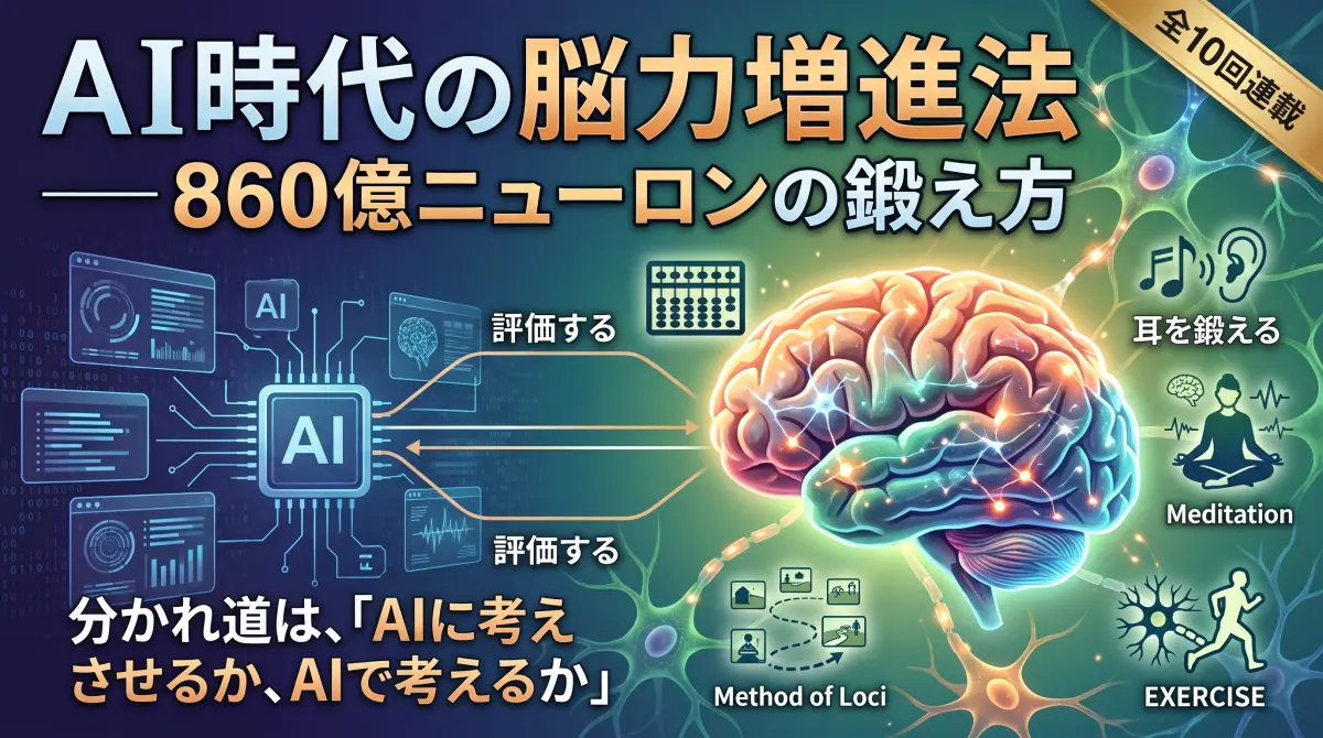 AI時代の脳力増進法