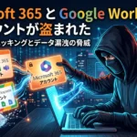 office365とgoogle workspaceのアカウントを盗まれた