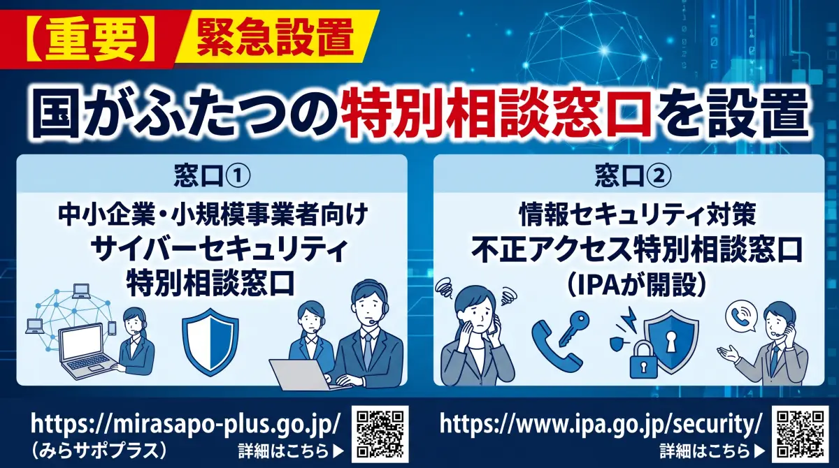 サイバーセキュリティー特別相談
