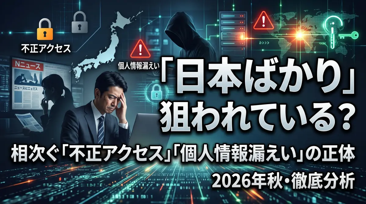 日本ばかり不正アクセルなぜ起きる