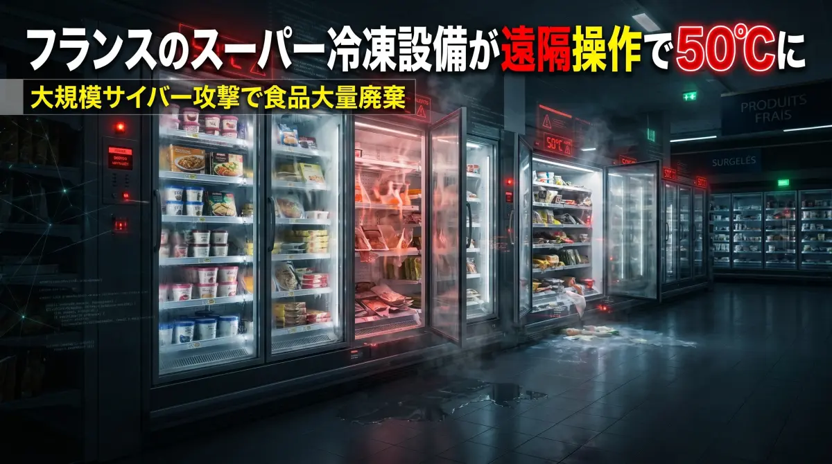 フランスの冷蔵庫サイバーアタック事件